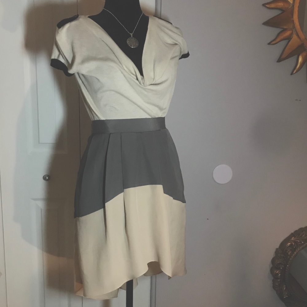 BCBG Silk Cute Summer Skirt